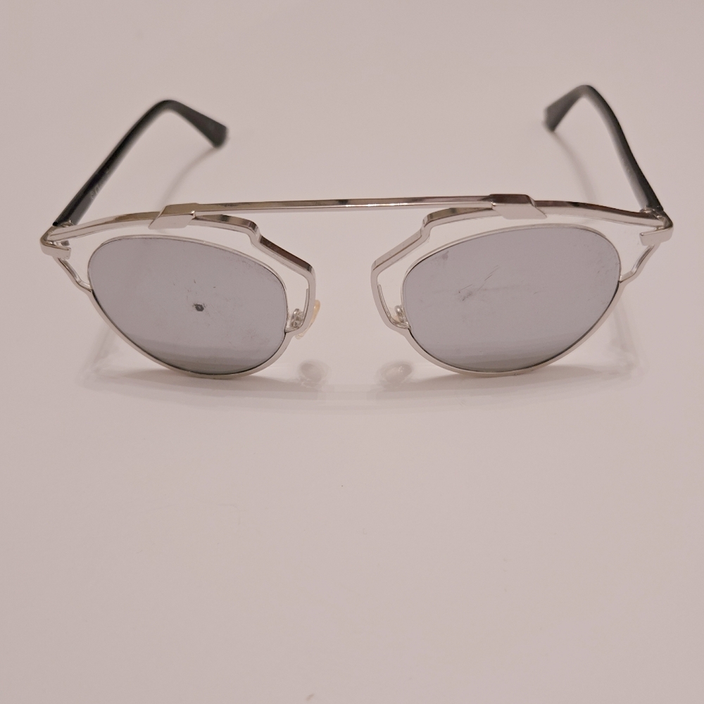 Dior So Real Sunglasses Unisex Silver. - Picture 3 of 7
